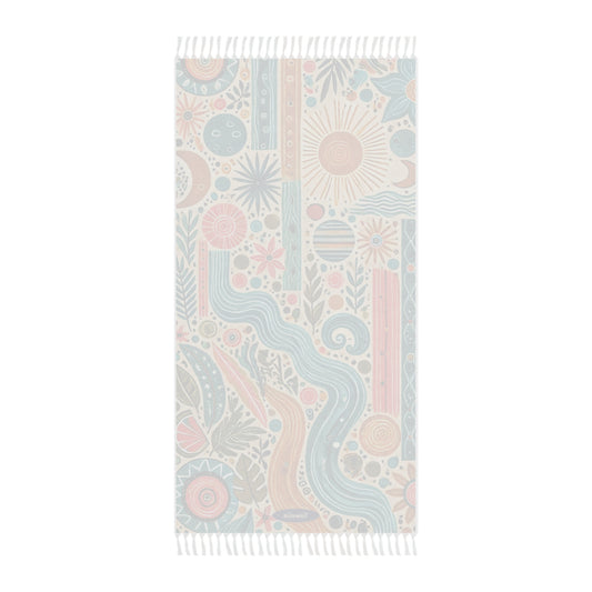 Cosmic Flow Boho Beach Towel