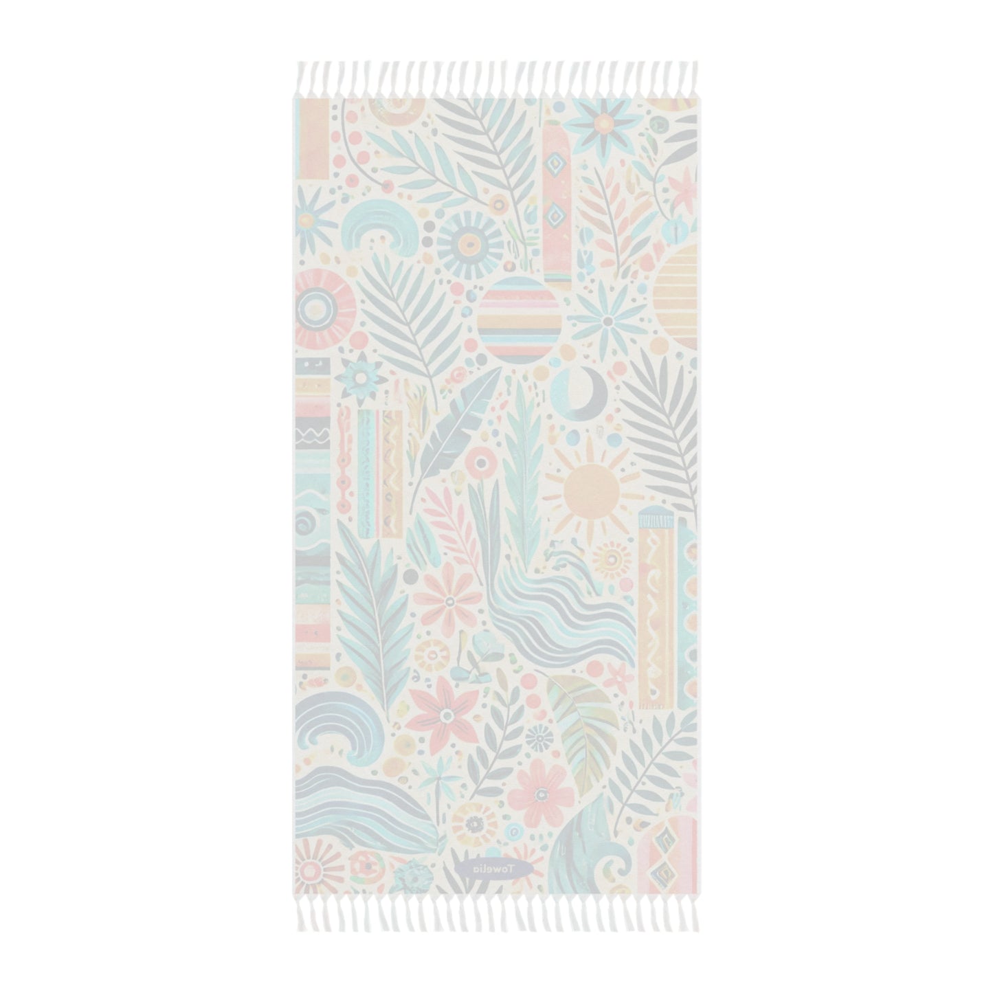 Tropic Pop Boho Beach Towel