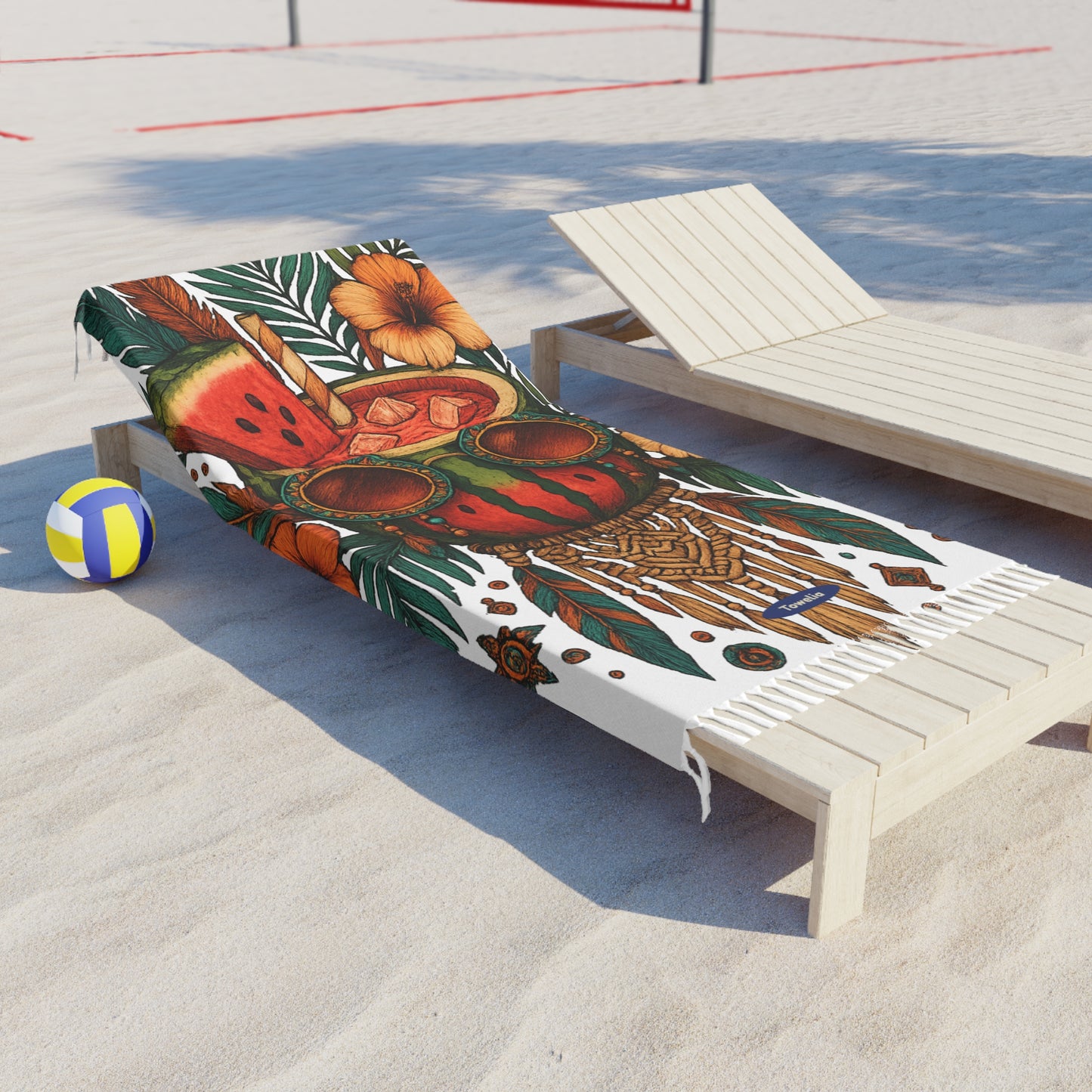 Wild Tropic Boho Beach Towel