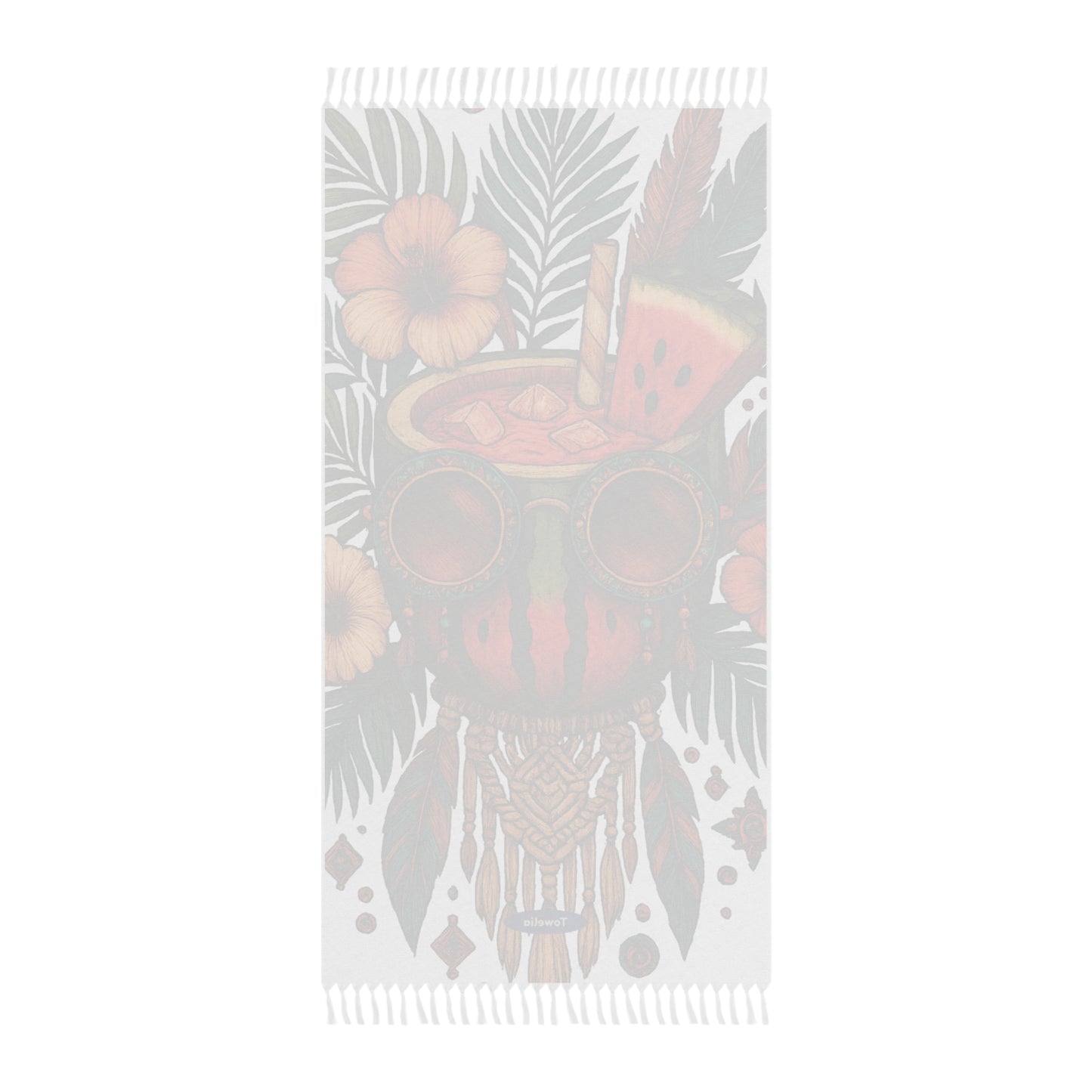 Wild Tropic Boho Beach Towel