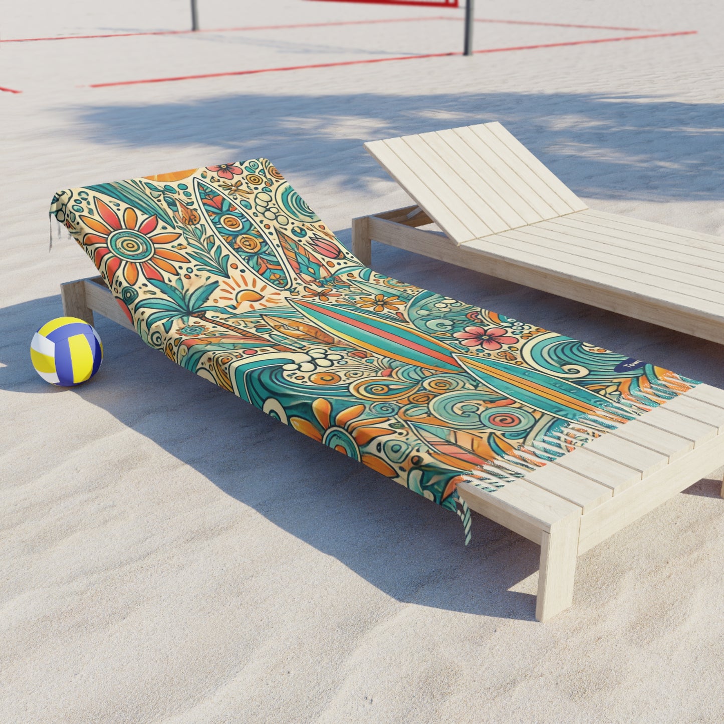 SunRider Boho Beach Towel