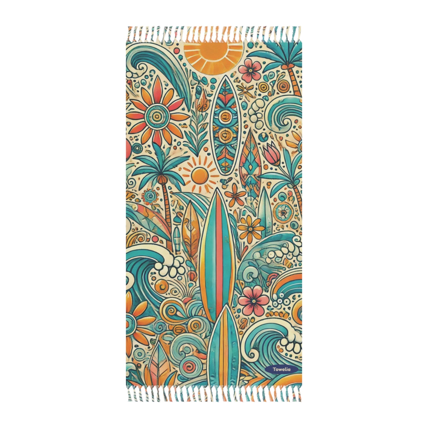 SunRider Boho Beach Towel