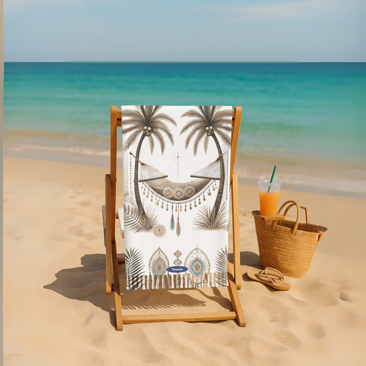 Soul Hammock Boho Beach Towel
