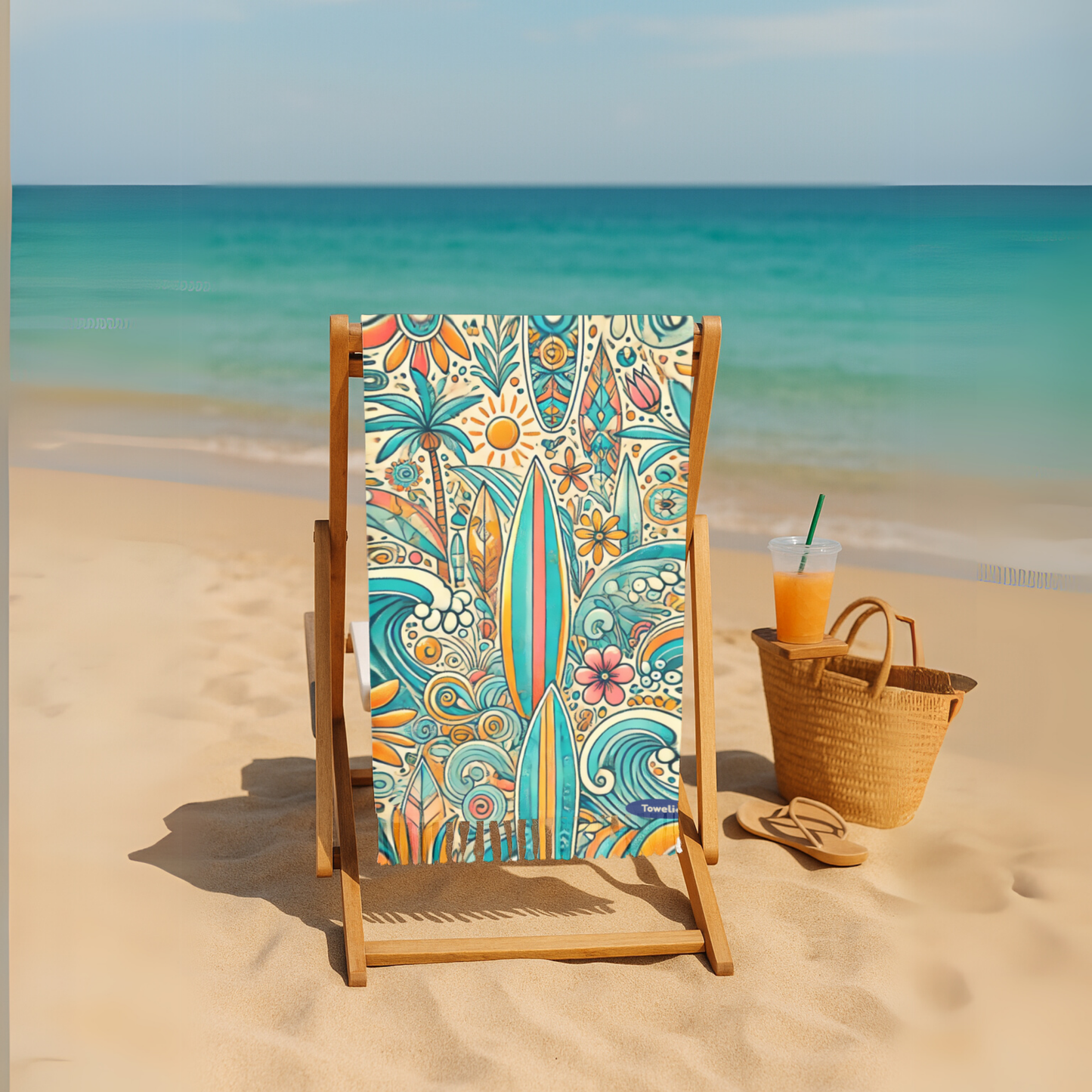 SunRider Boho Beach Towel