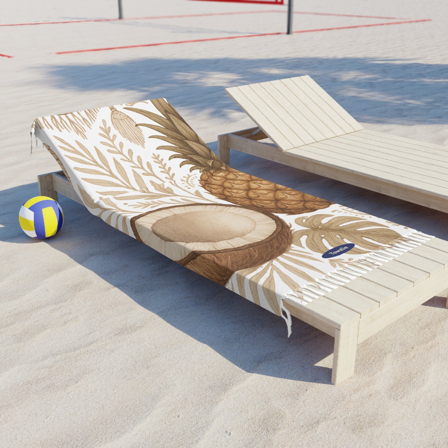 Island Glow Boho Beach Towel