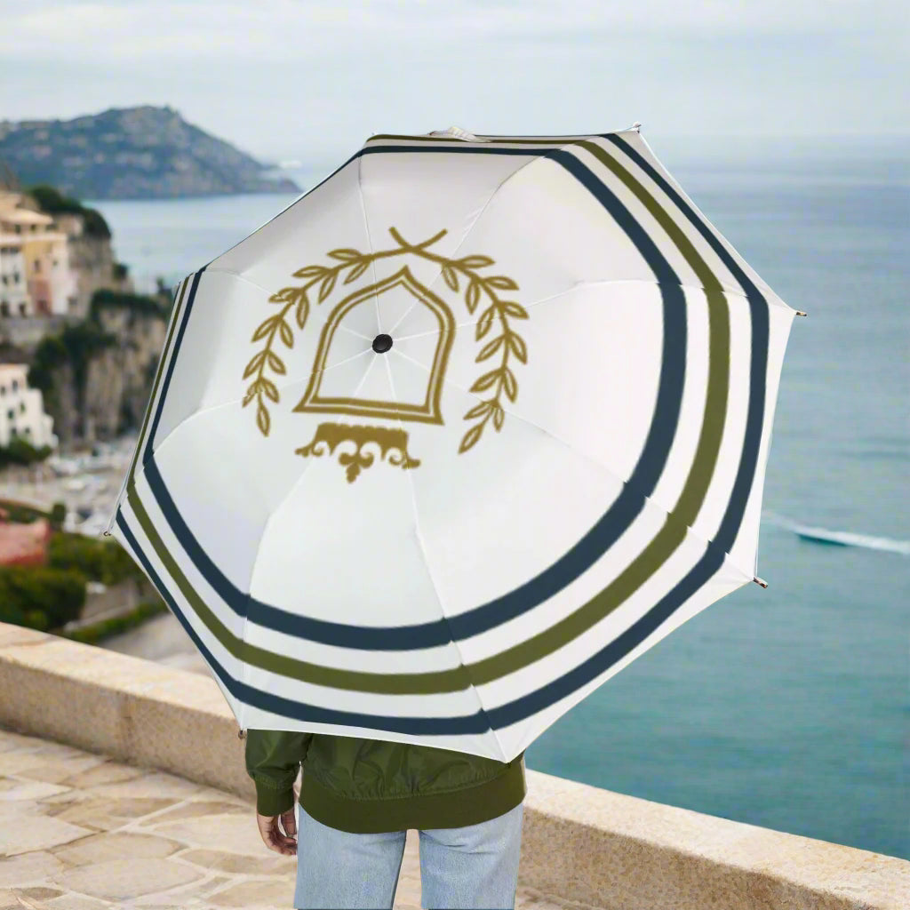Royal Coastal Emblem style umbrella design