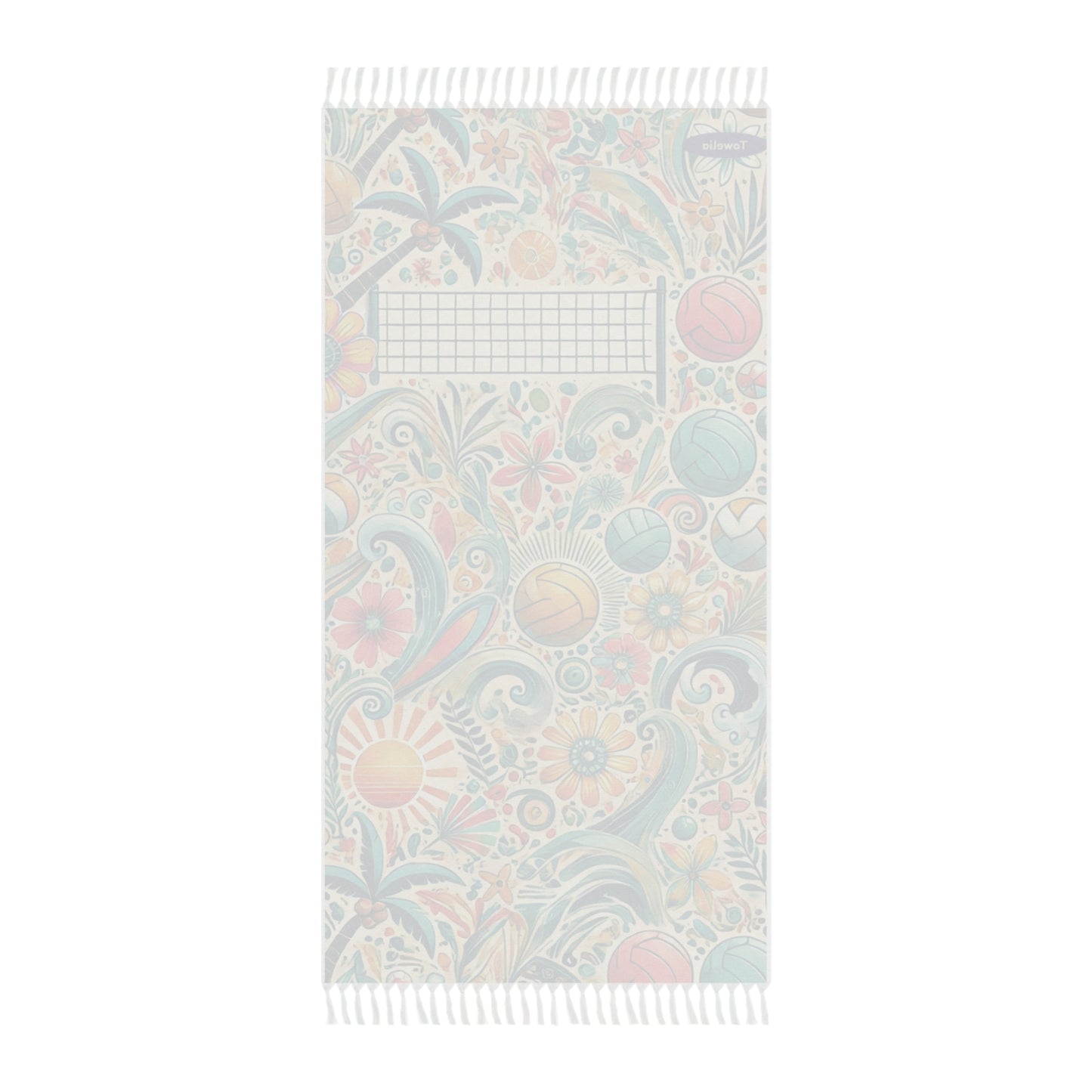 Volley Bloom Boho Beach Towel